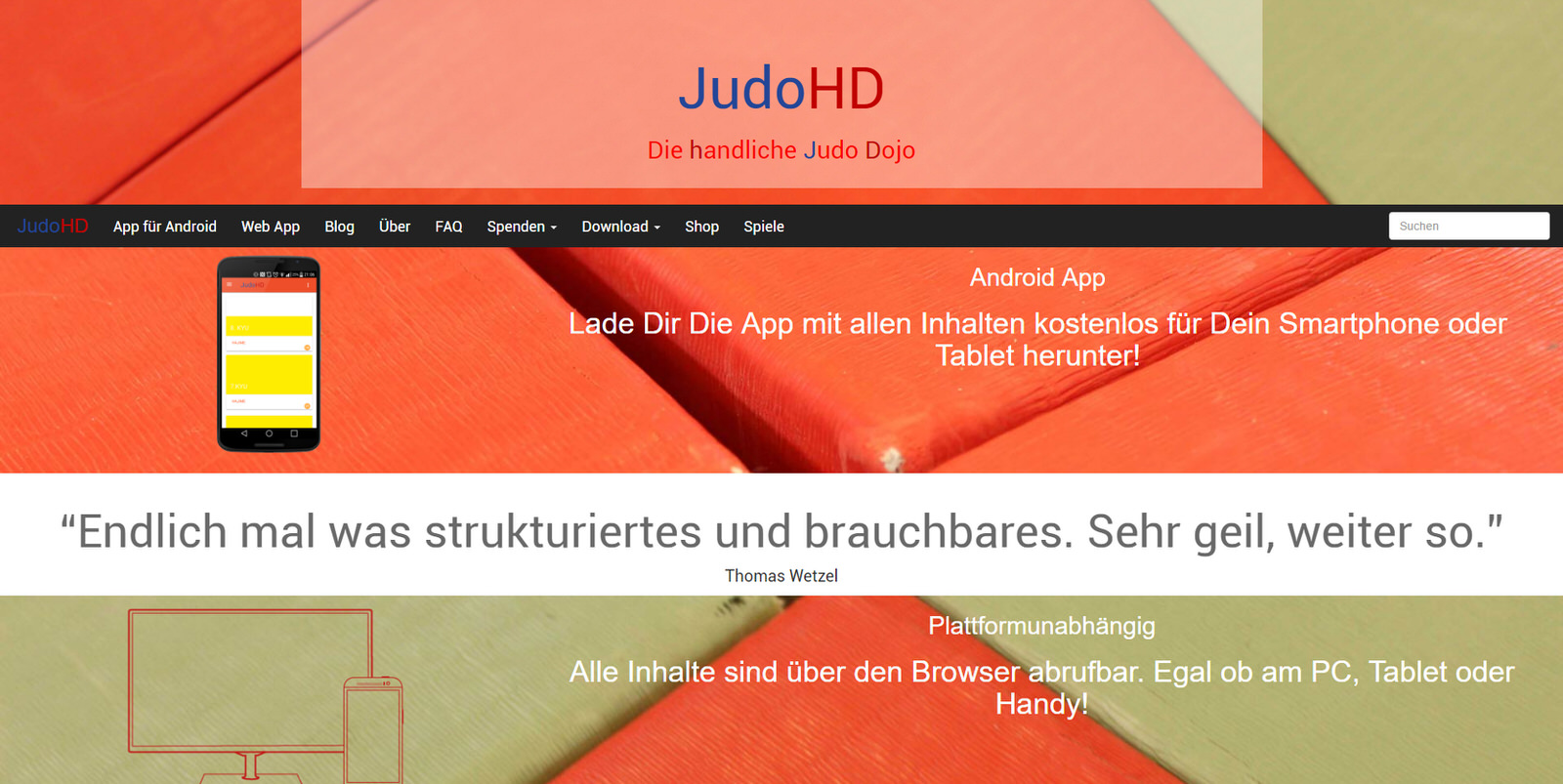JudoHD.de Startseite